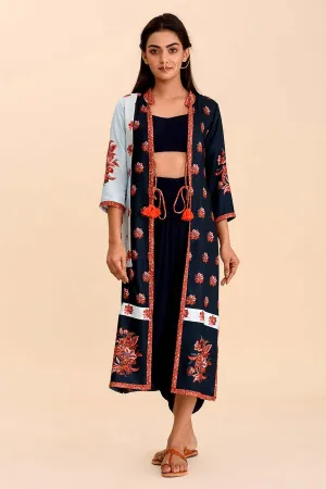 MALA - Printed Co-Ord Set with Jacket (Set of 3)