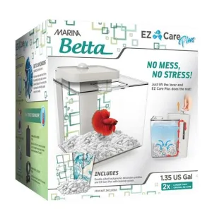 MARINA EZCARE PLUS BETTA AQUARIUM WHITE 5L