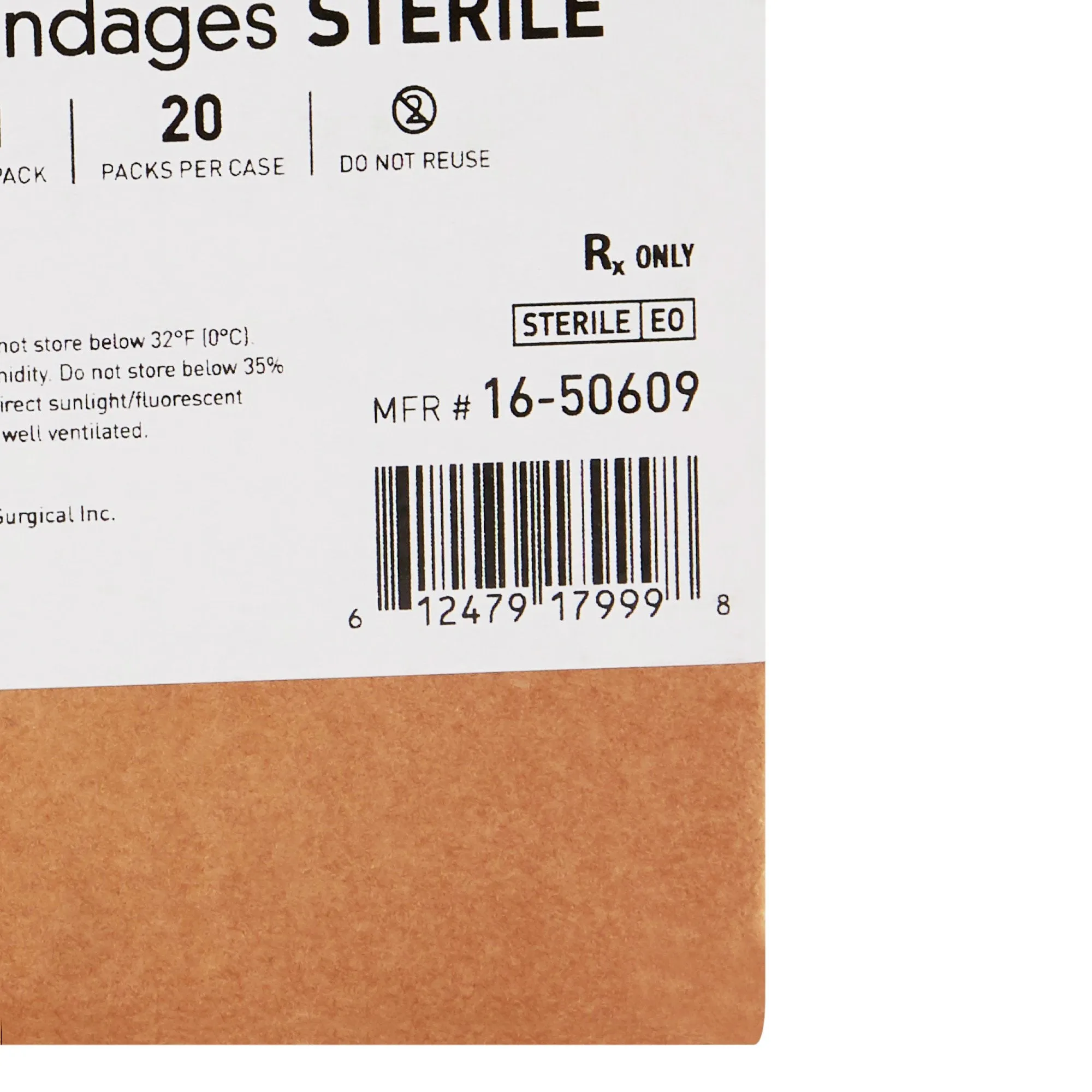 McKesson No Closure Esmark Compression Bandage, 6 Inch x 3 Yard