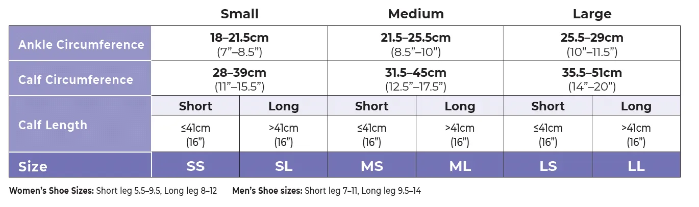 Mens Comfort Knee High 20-30mmHg