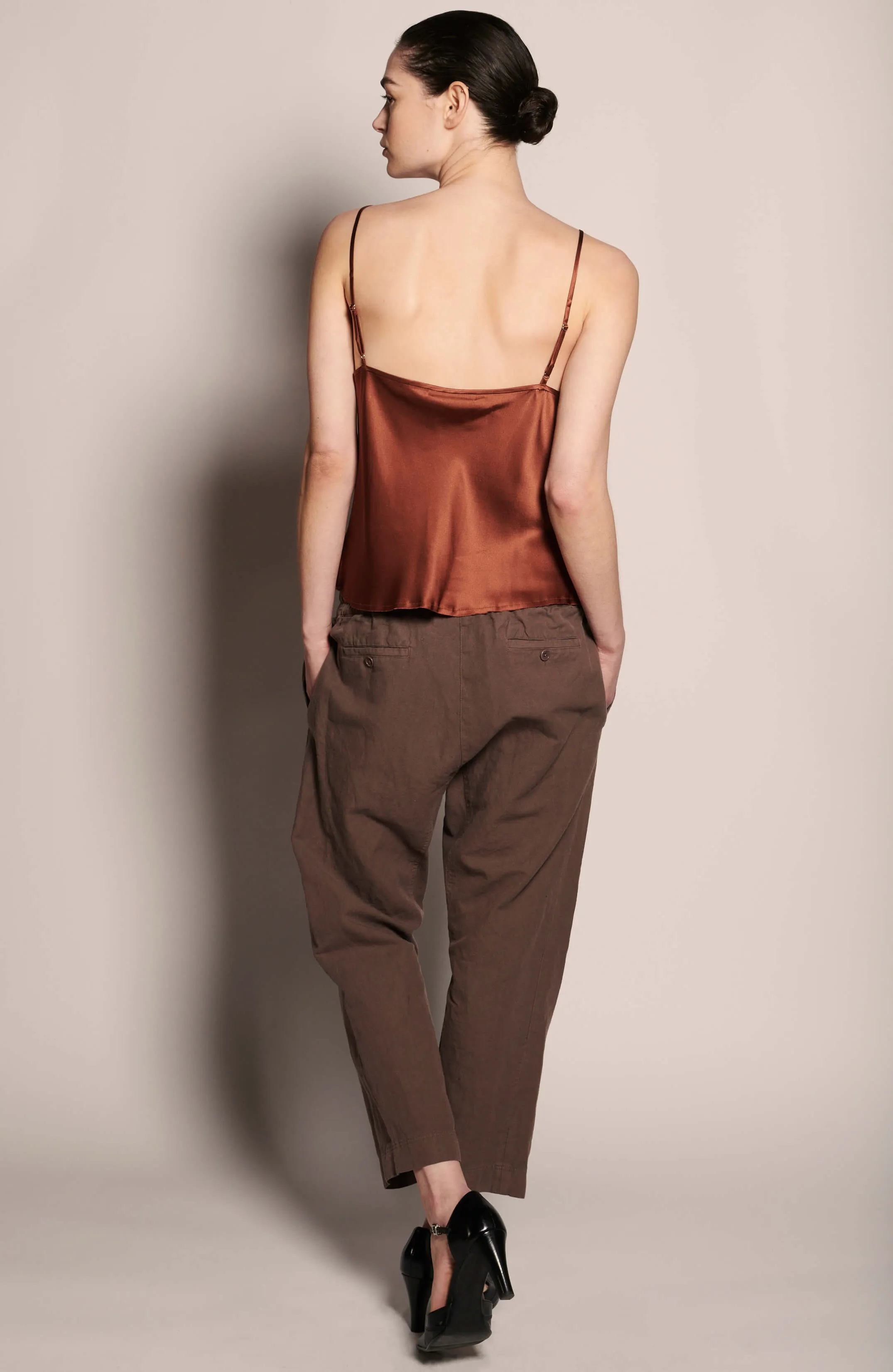 Minimal Cami Tank - Black