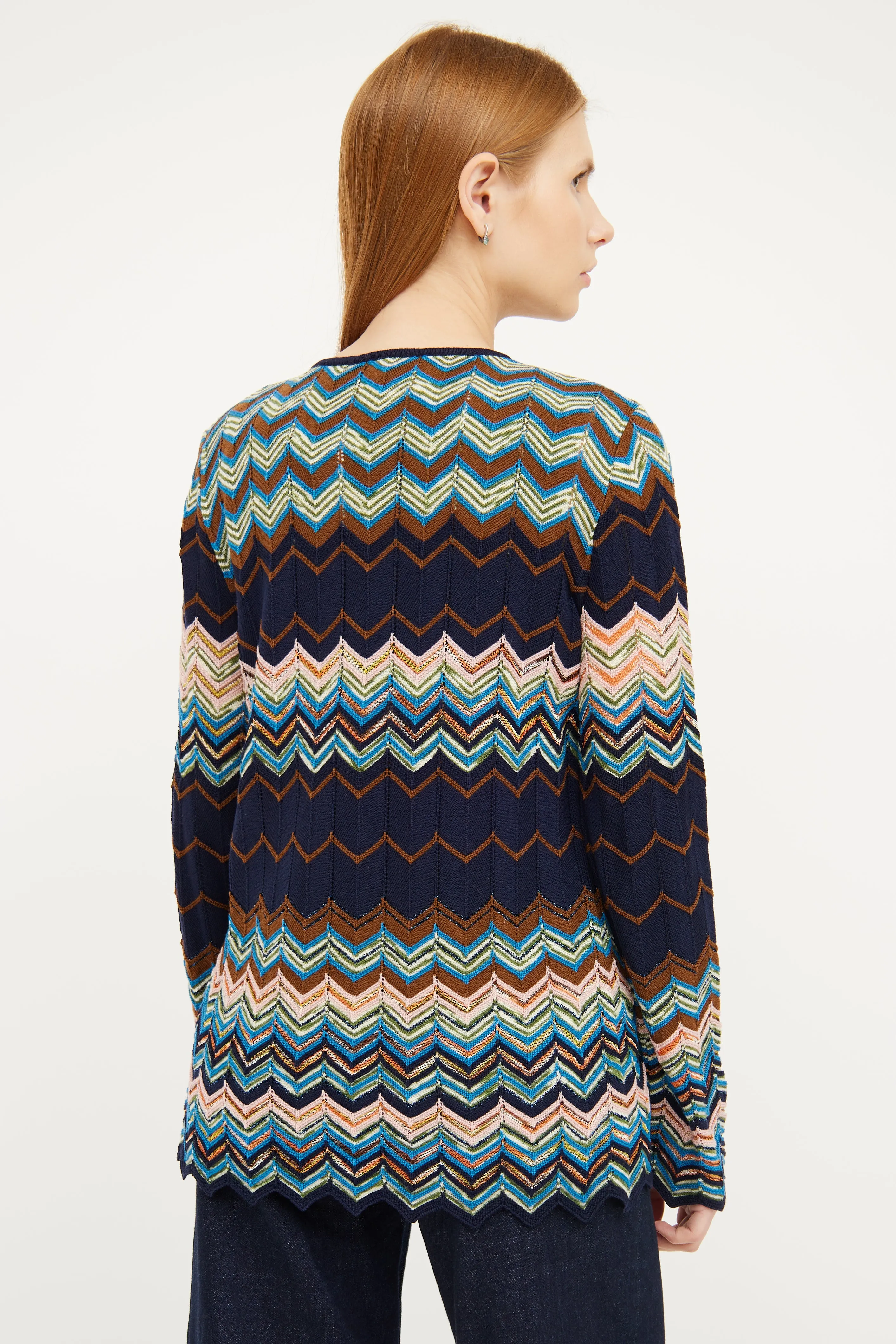 Multi Knit Top & Cardigan Set