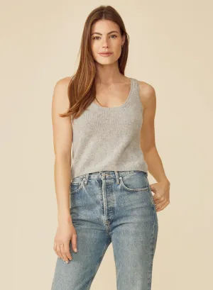 One Grey Day Talia Cashmere Tank