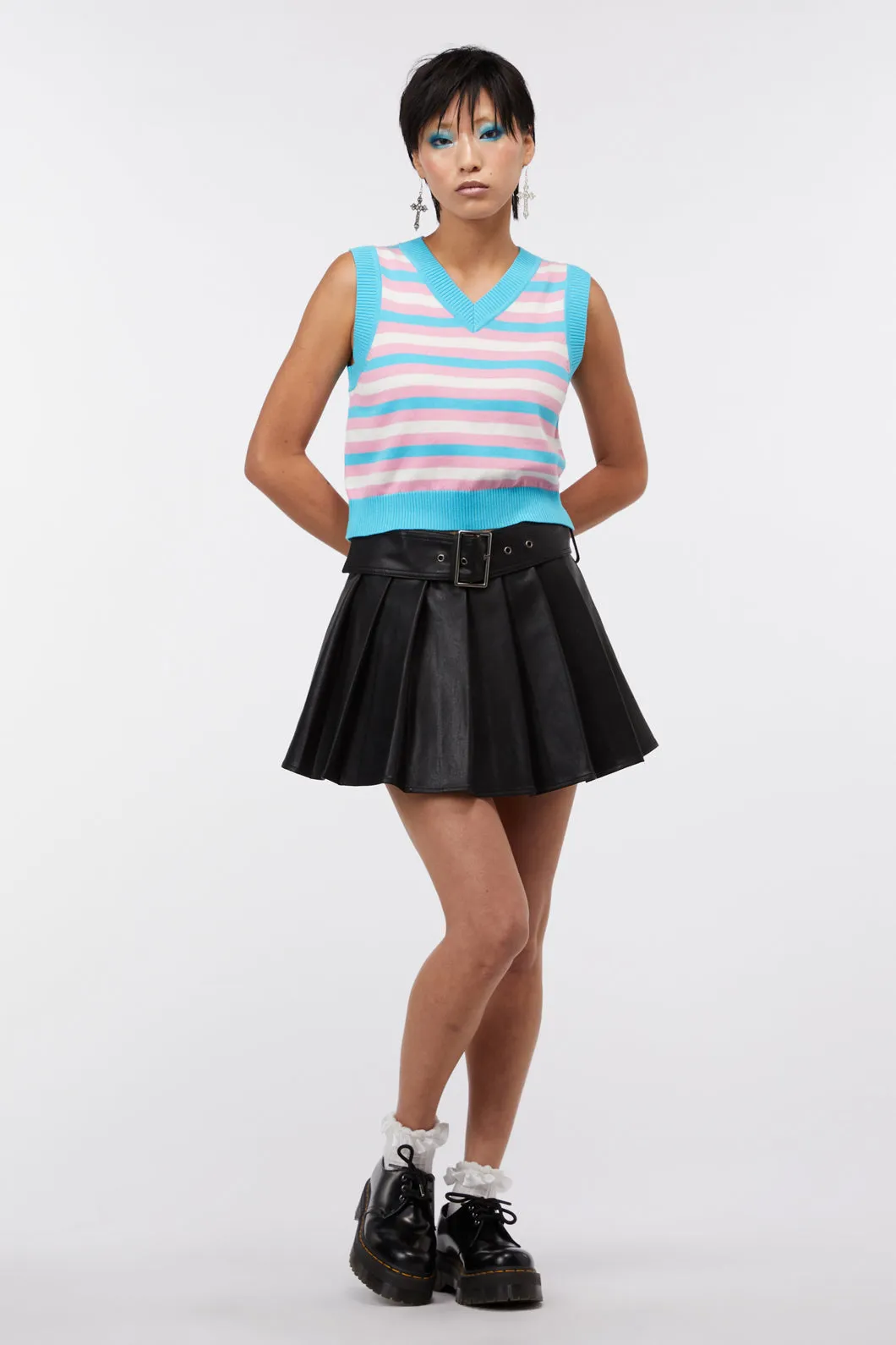 Pastel Stripe Vest
