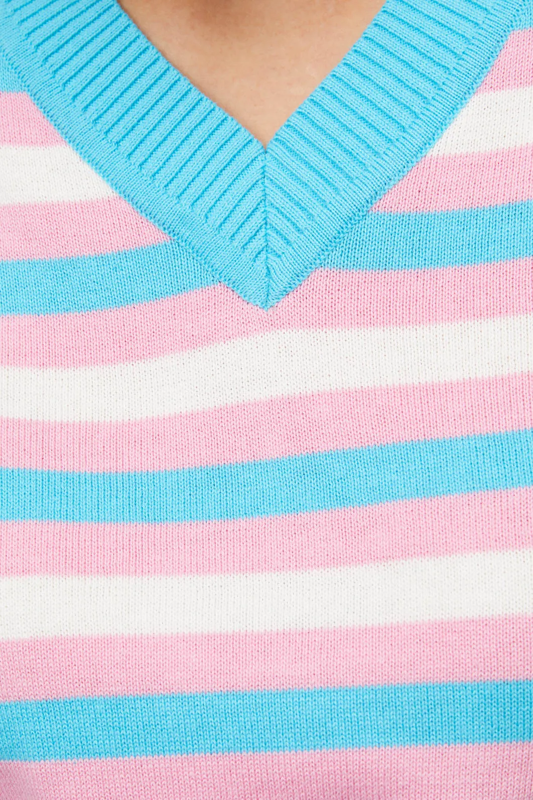 Pastel Stripe Vest