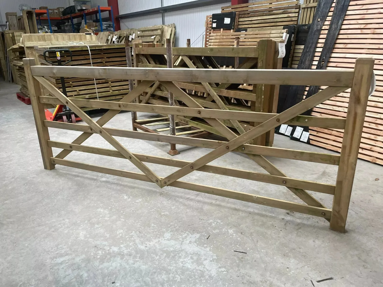 Planed Field or Entrance Gate - CLEARANCE