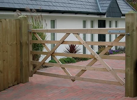Planed Field or Entrance Gate