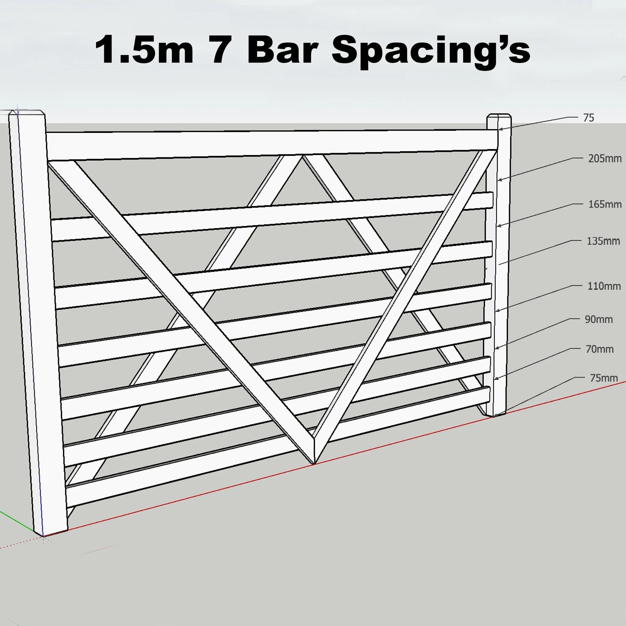 Planed Field or Entrance Gate