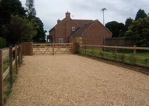Planed Field or Entrance Gate