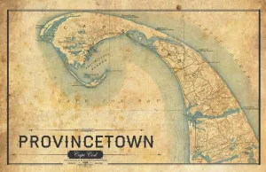 Provincetown Vintage Map