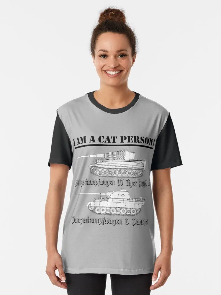 "I Am A Cat Person" Graphic T-Shirt (TANKS)