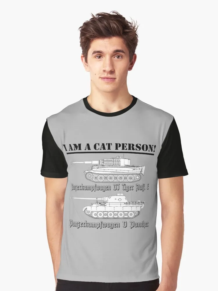 "I Am A Cat Person" Graphic T-Shirt (TANKS)