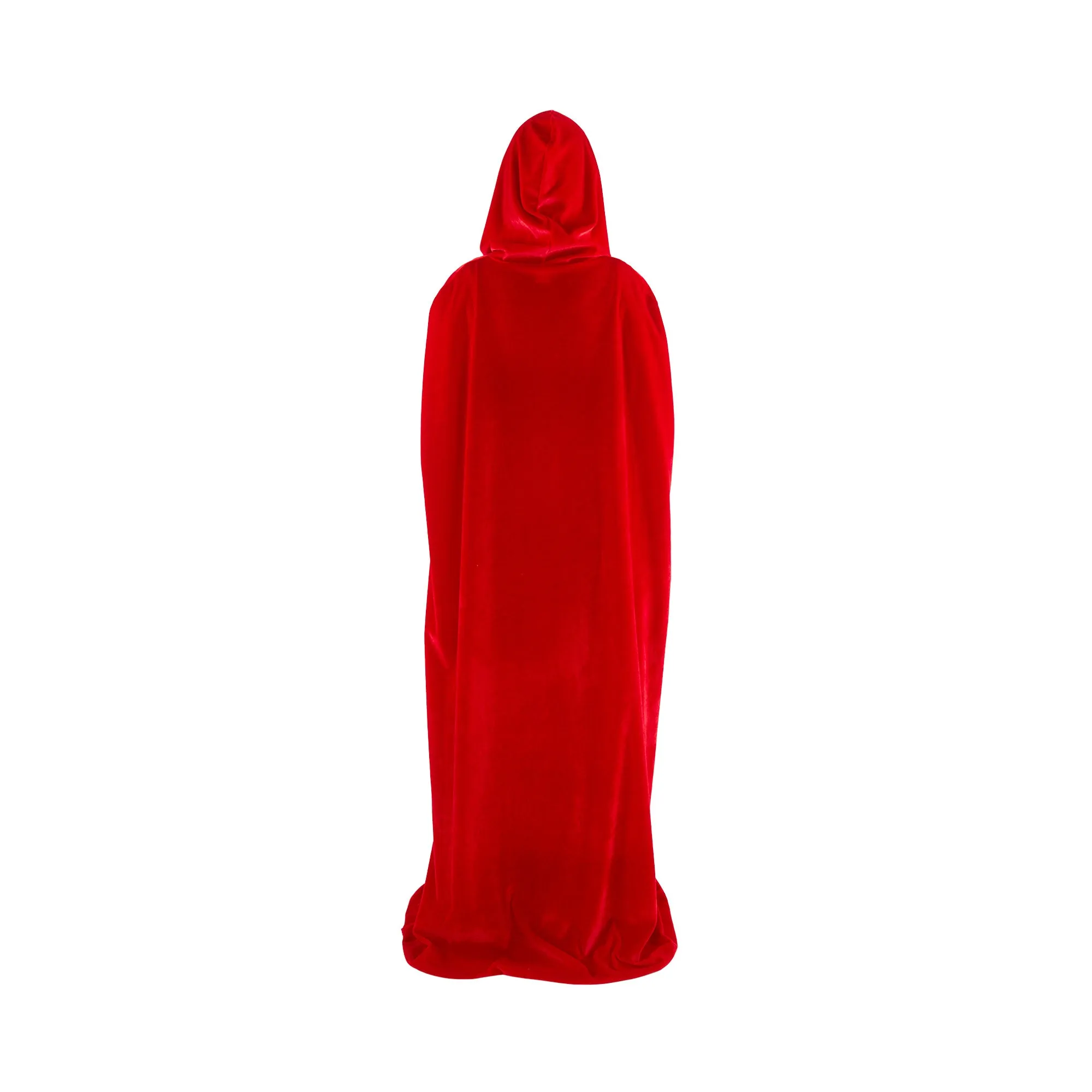 Red Velvet Cape for Adults