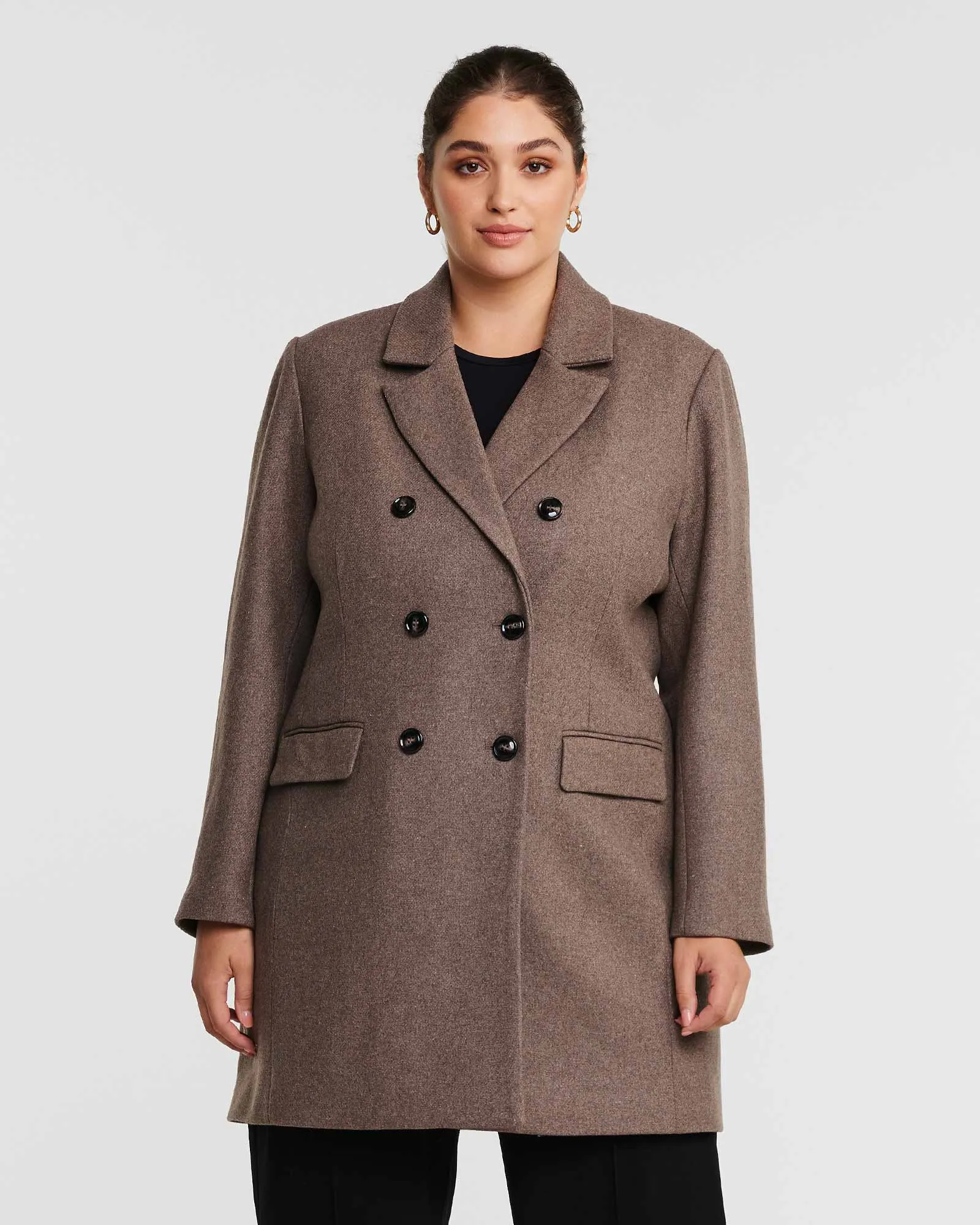 Redford Coat | MOCHA