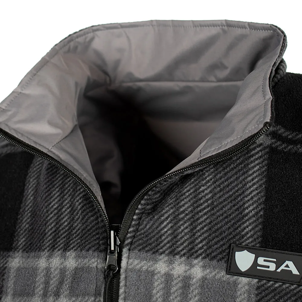 Reversible Vest | Lumberjack Grey | Grey PreOrder