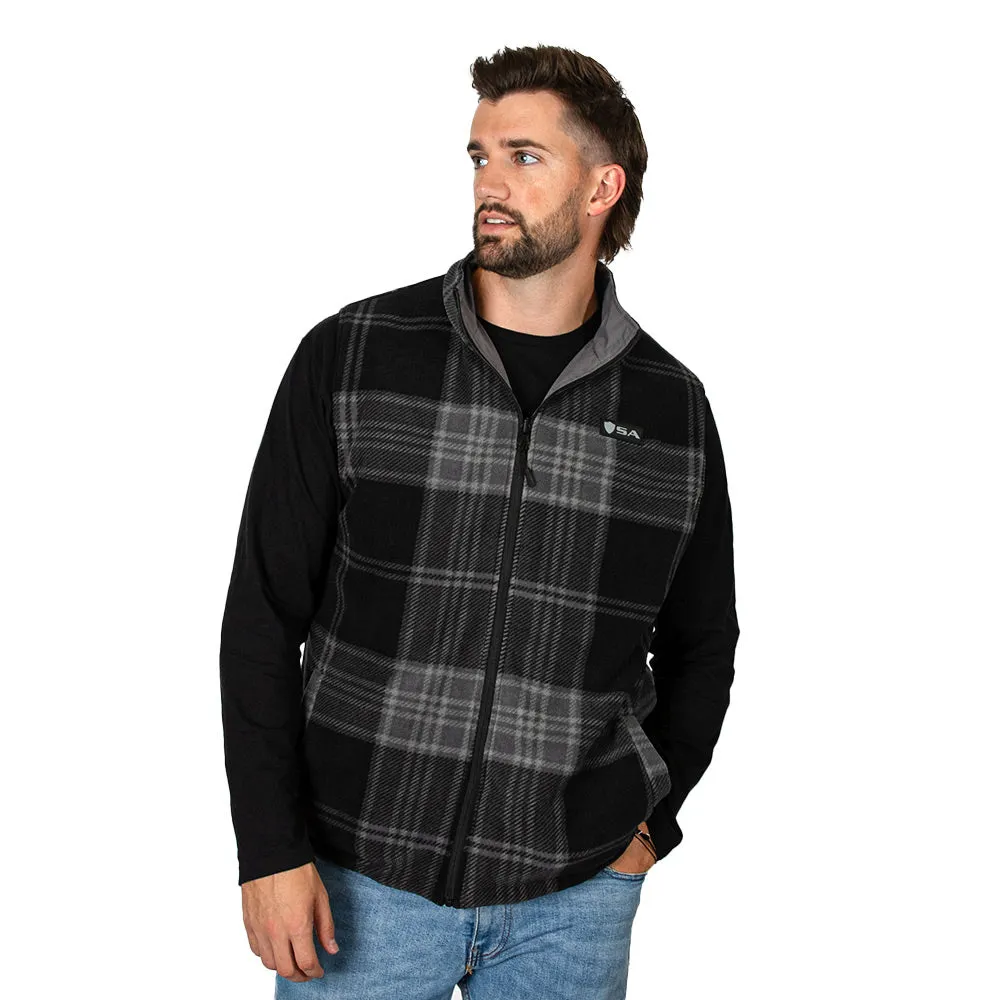 Reversible Vest | Lumberjack Grey | Grey PreOrder