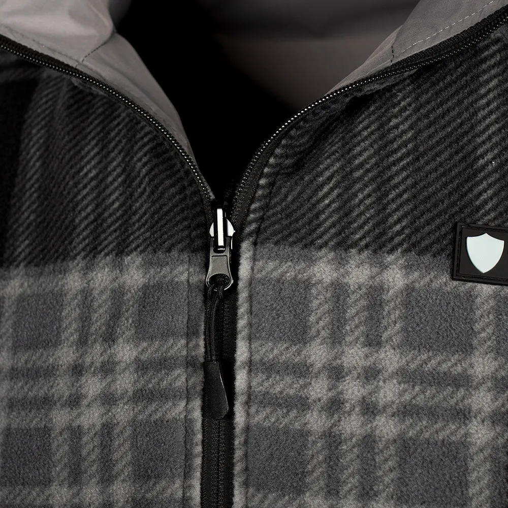 Reversible Vest | Lumberjack Grey | Grey PreOrder