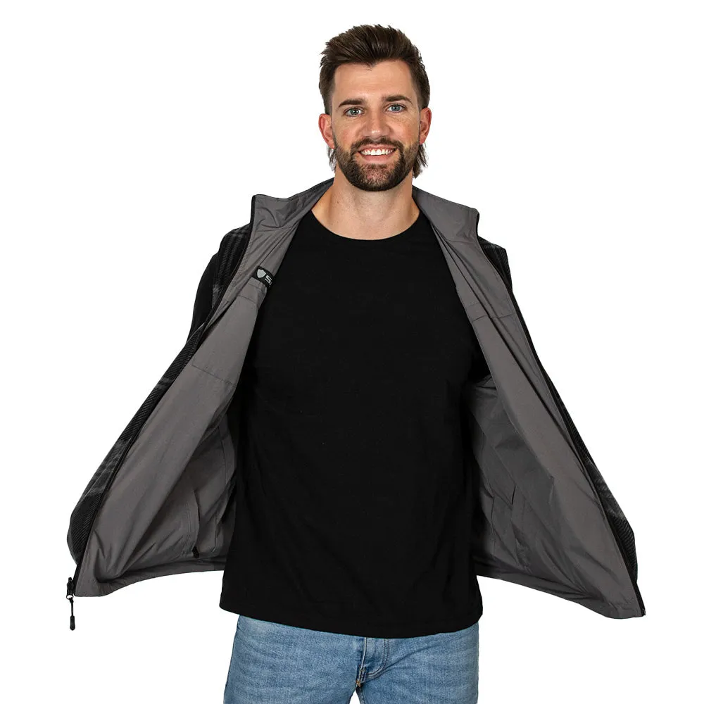 Reversible Vest | Lumberjack Grey | Grey PreOrder