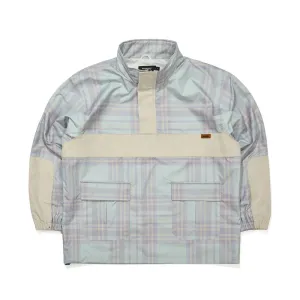 RTR ANORAK JACKET PASTEL PURPLE CHECK