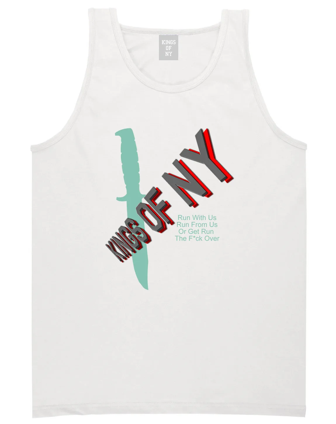 Run With Us Knife Tank Top Shirt