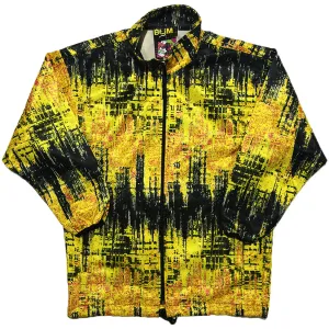 Salomon Yellow and Black Track Jacket