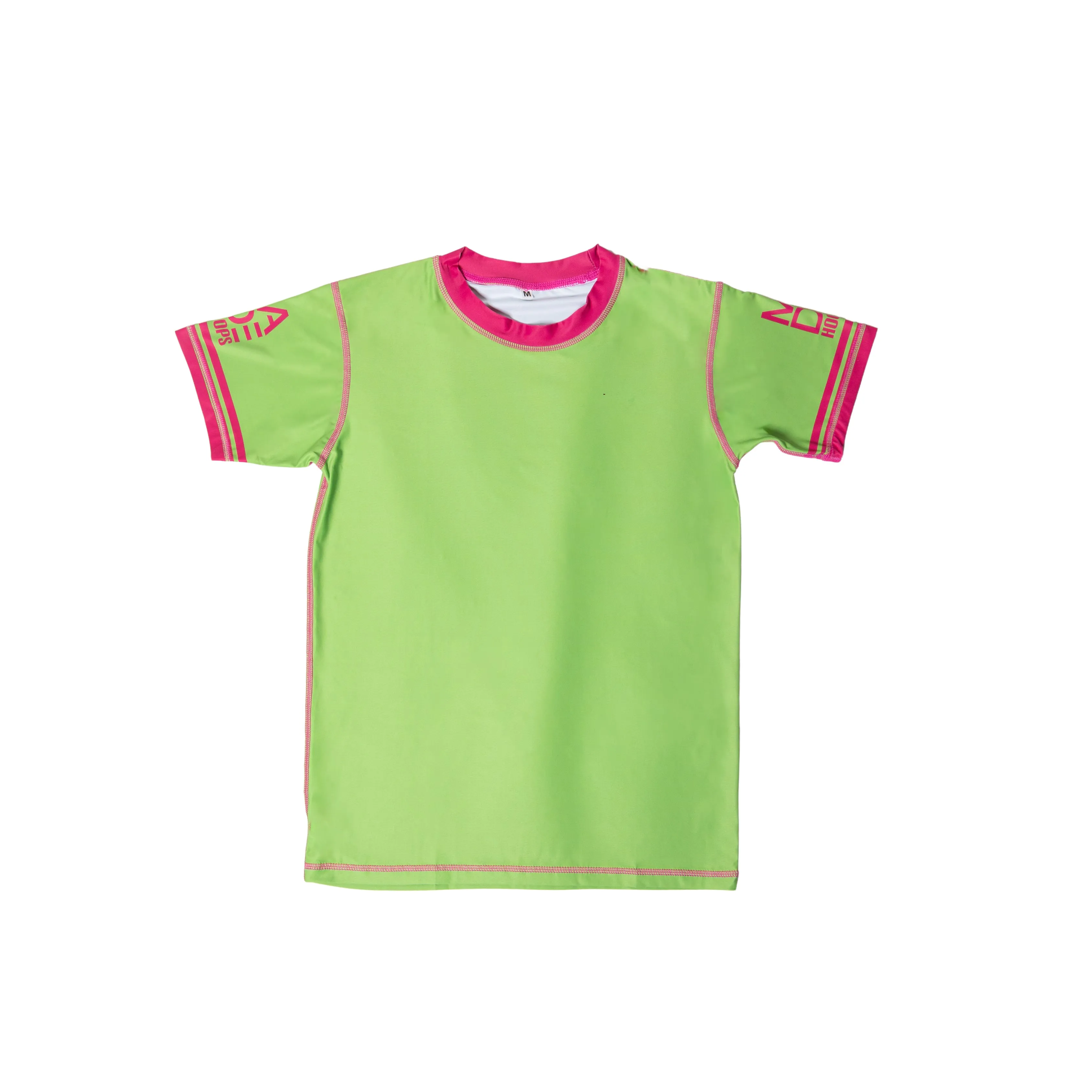 Solid Contrast Compression T-Shirt