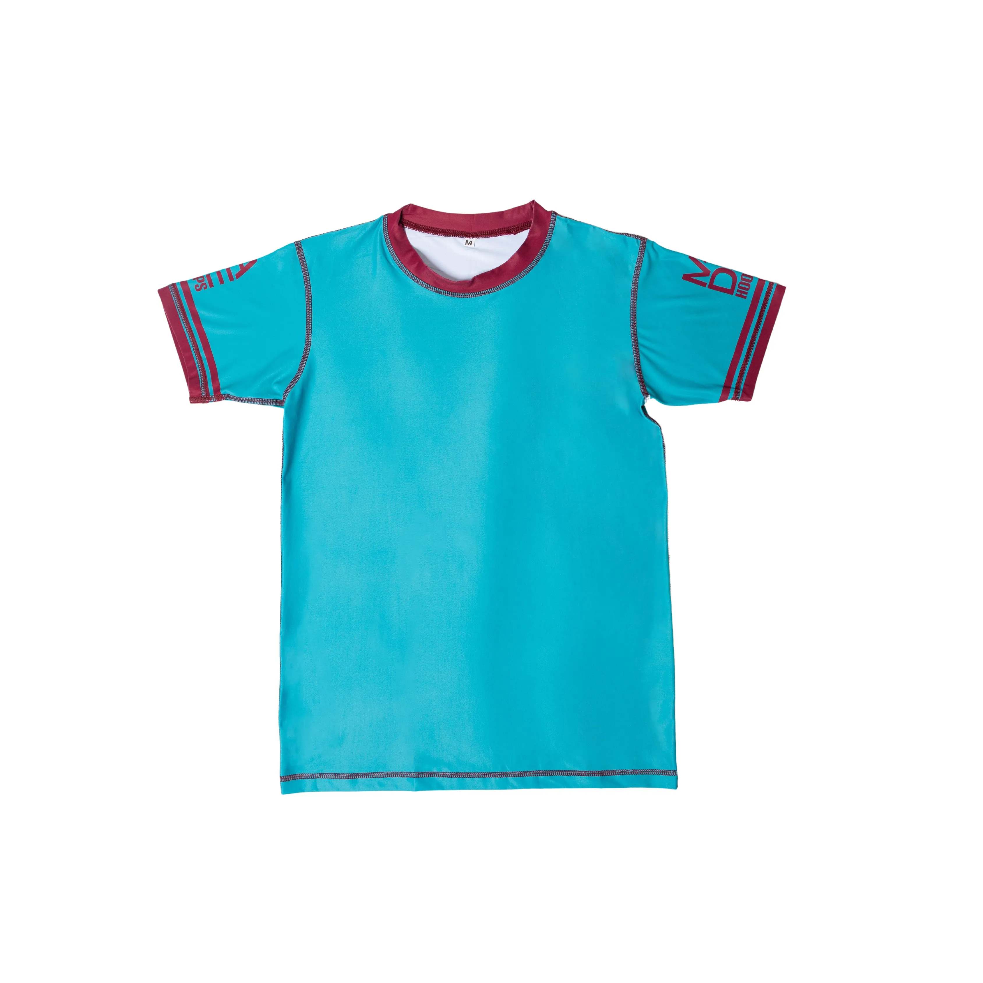 Solid Contrast Compression T-Shirt