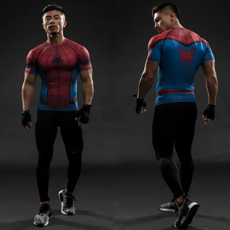 Spiderman Compression Top