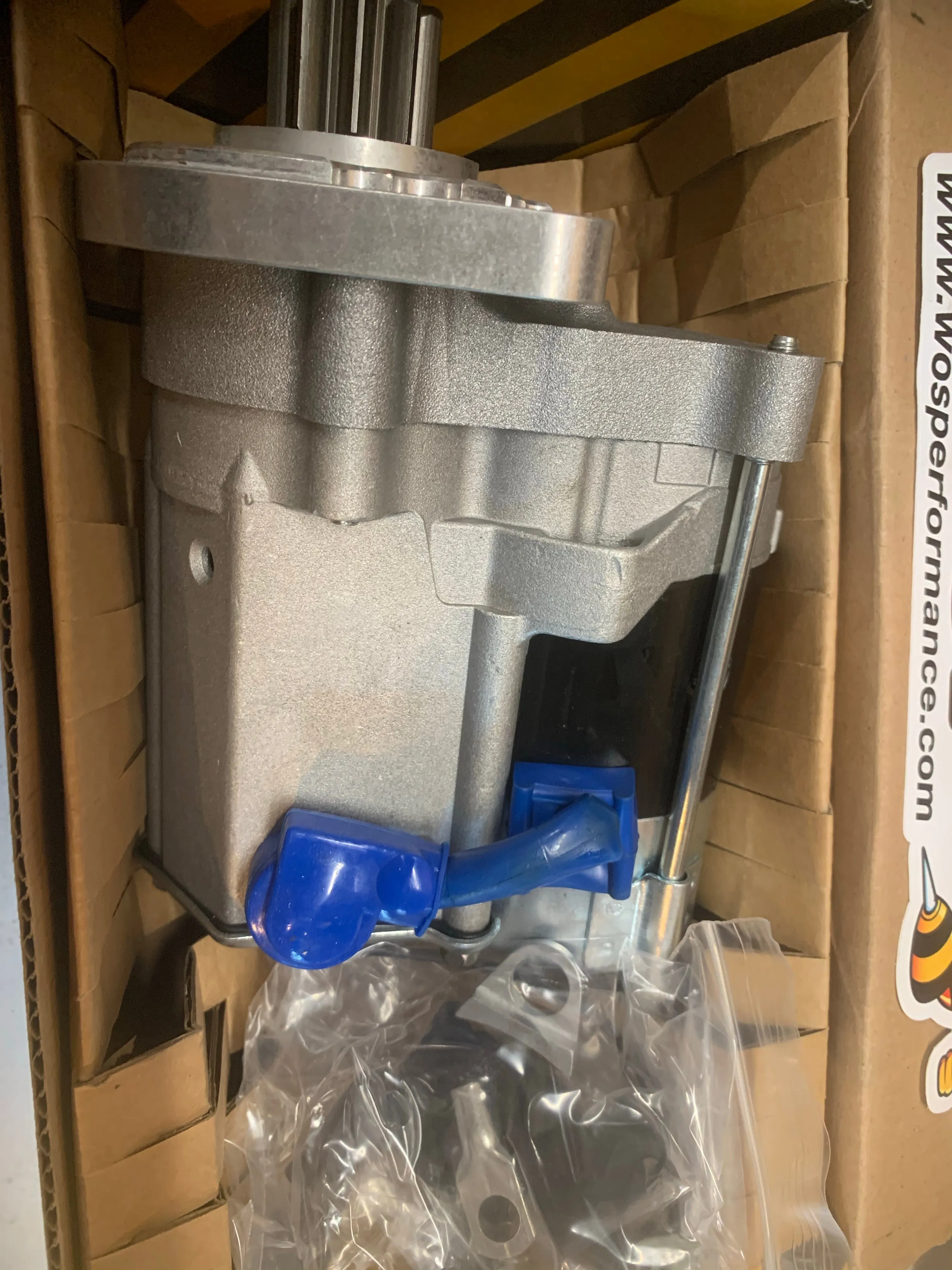 Starter Motor, 12v starter to suit 6v VW flywheel (Wosp)