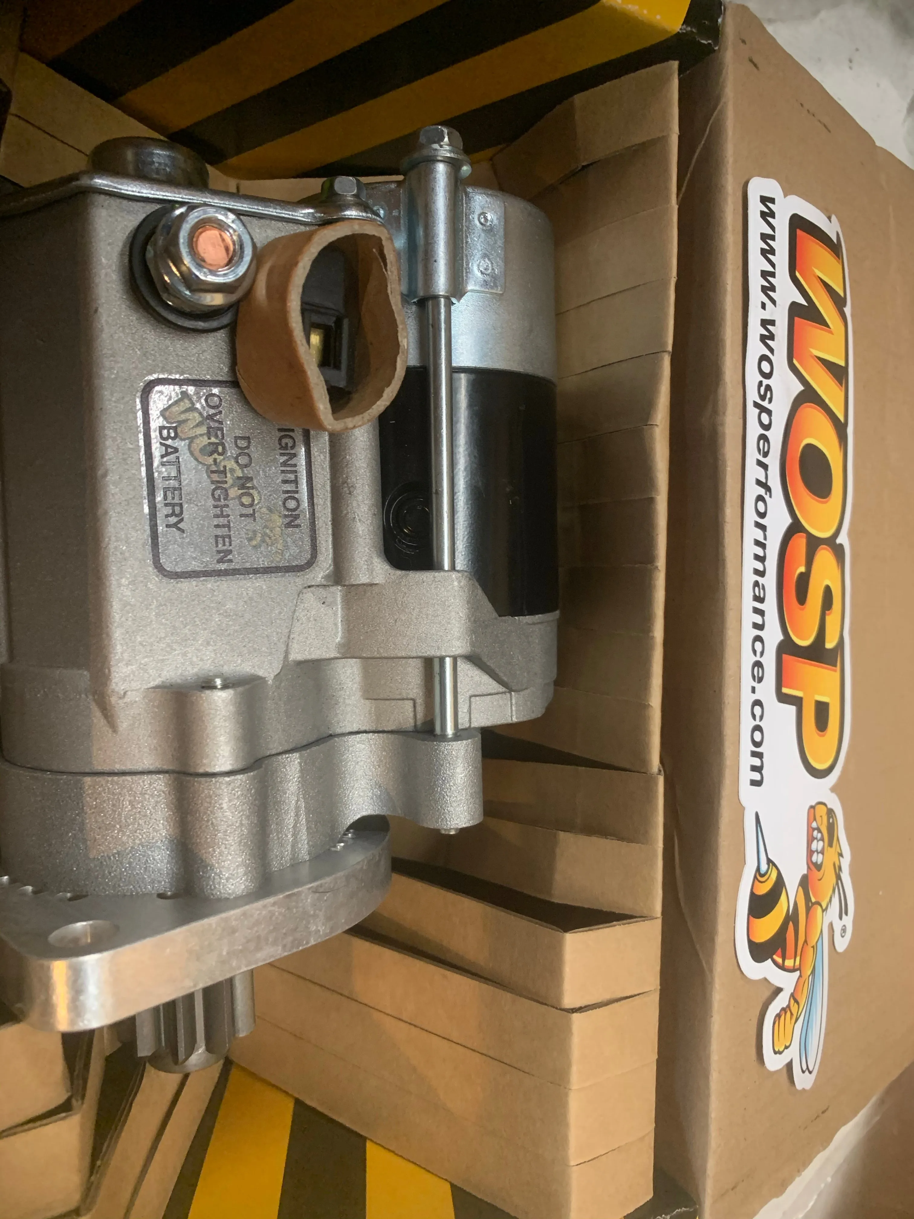 Starter Motor, 12v starter to suit 6v VW flywheel (Wosp)
