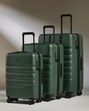 Suitcase Set in Antler Green - Icon Stripe