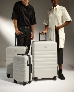 Suitcase Set in Taupe - Icon Stripe