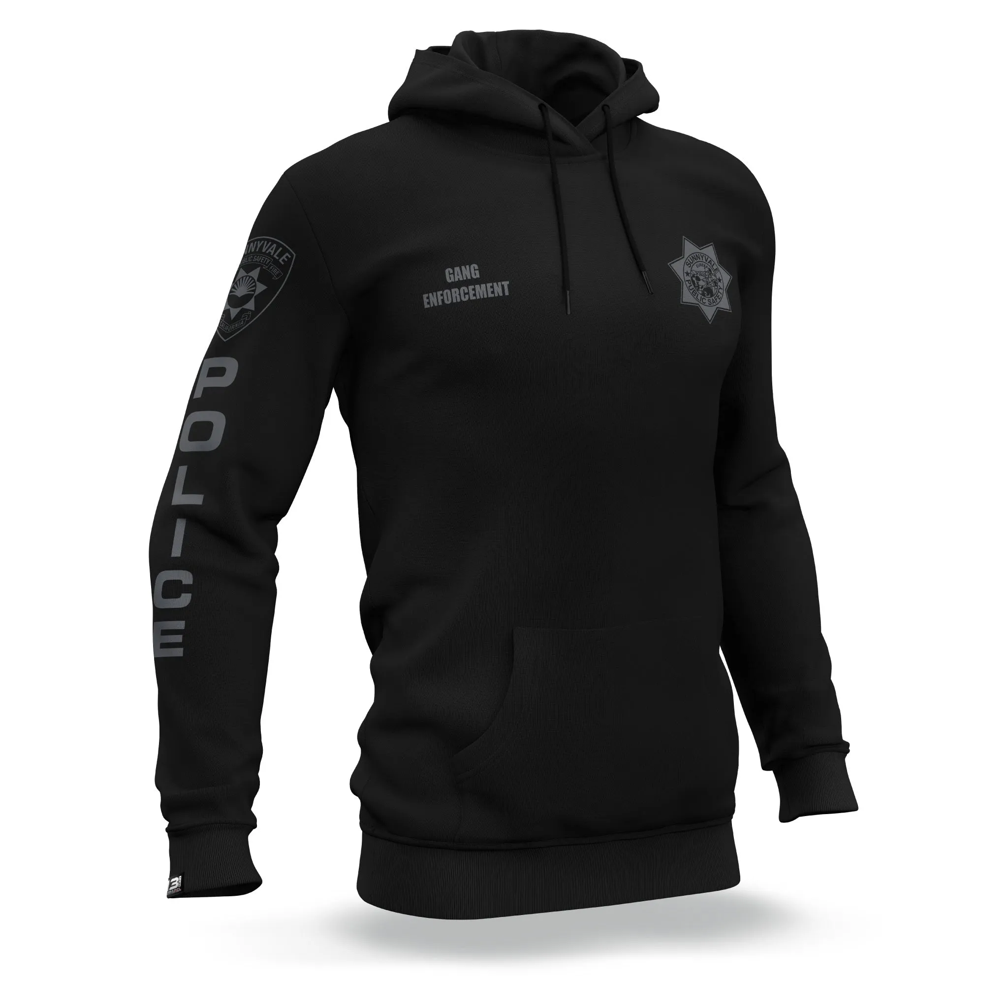 [SUNNYVALE DPS] Gang Enf Performance Hoodie [BLACK]