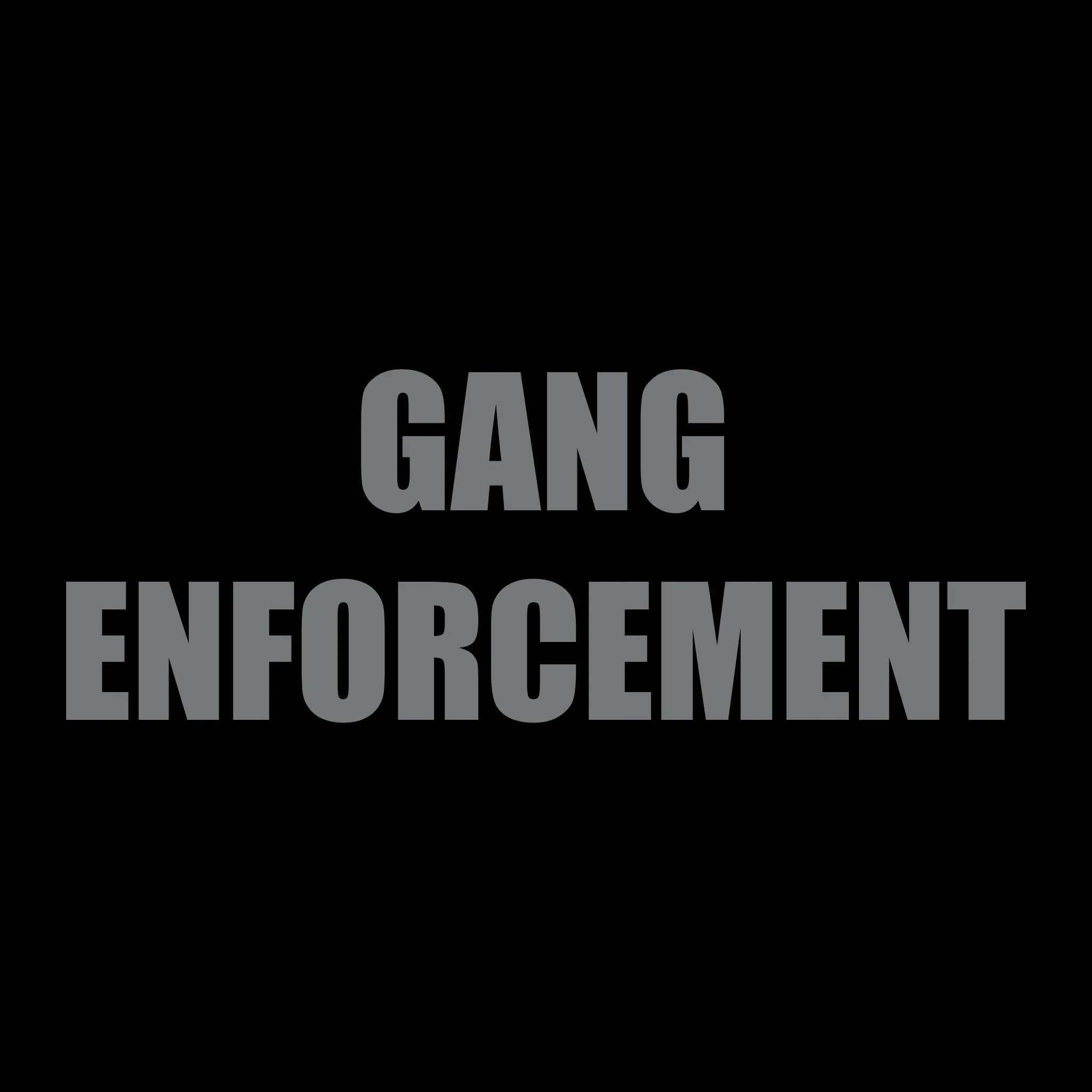 [SUNNYVALE DPS] Gang Enf Performance Hoodie [BLACK]