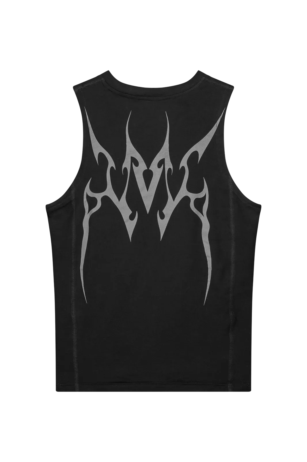 TANK GRAY VEINS GRAPHIC - Black