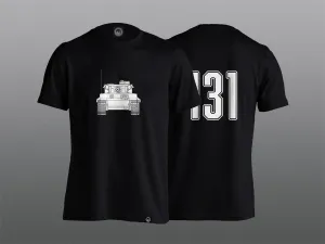 Tiger T-Shirt with 131 Back Detail