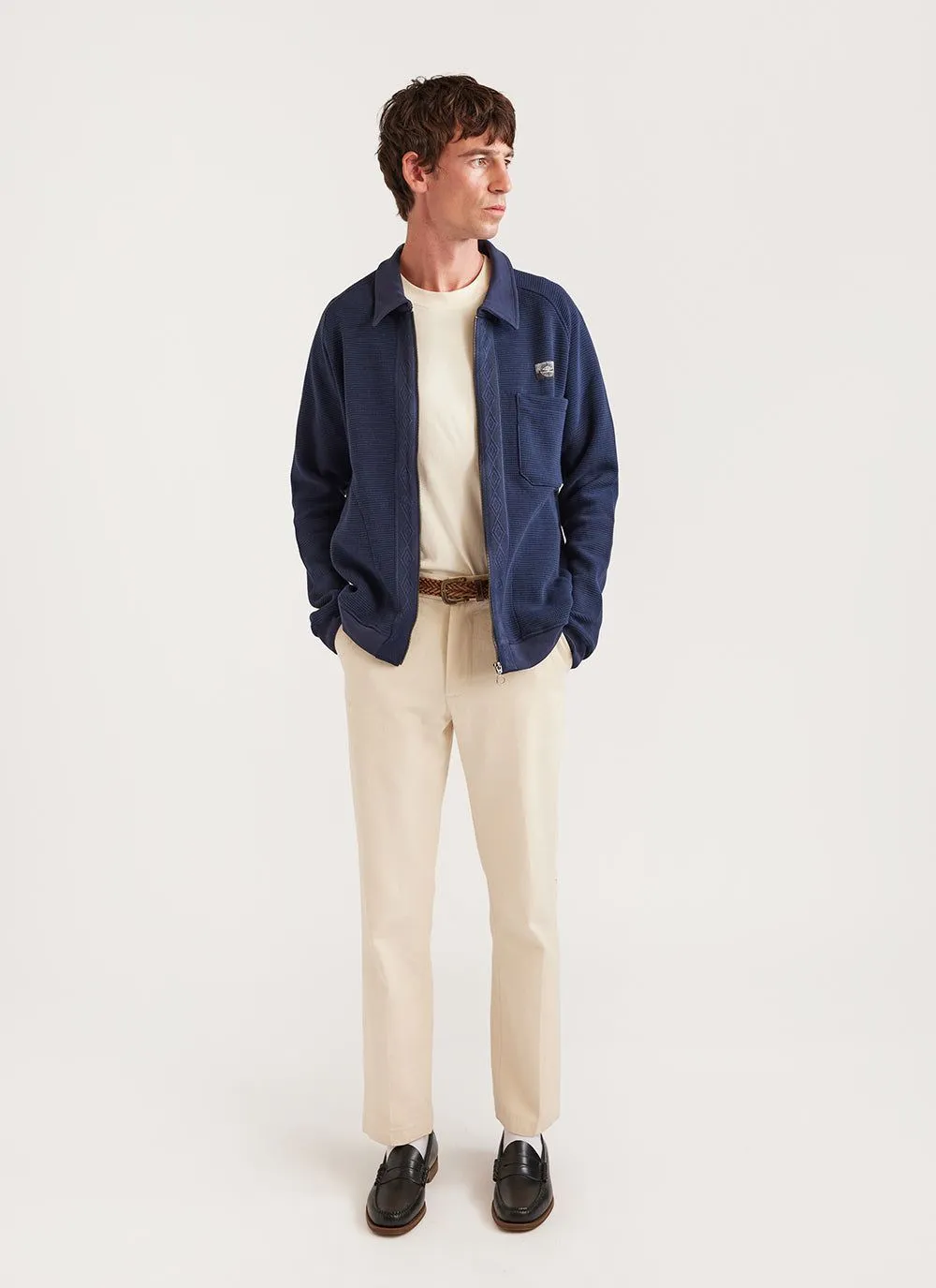 Tonal Tape Track Jacket | Umbro x Percival | Navy