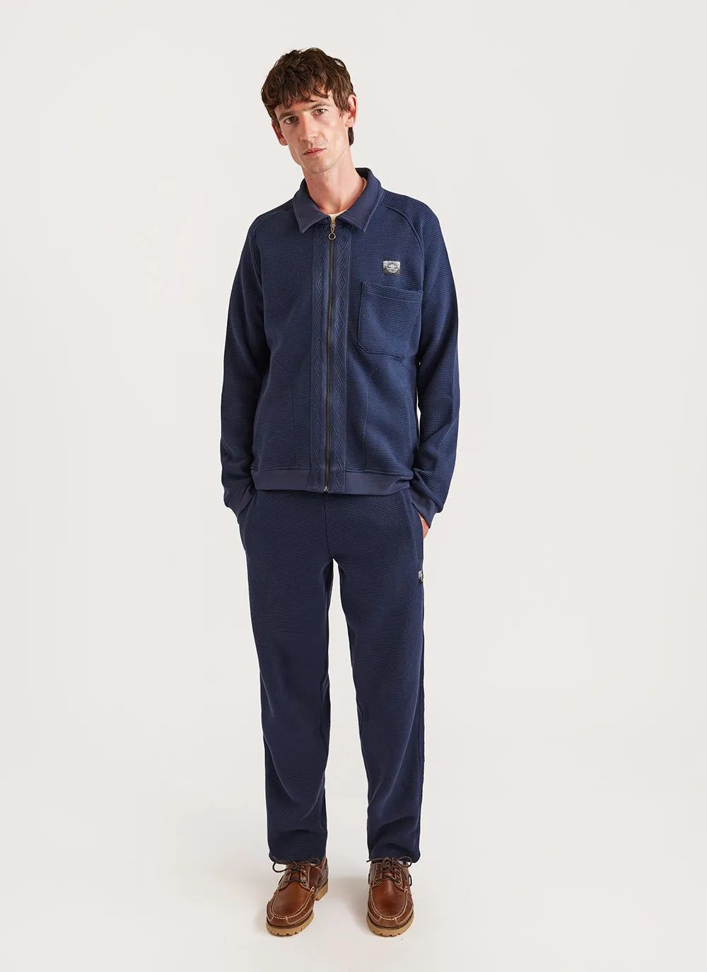 Tonal Tape Track Jacket | Umbro x Percival | Navy