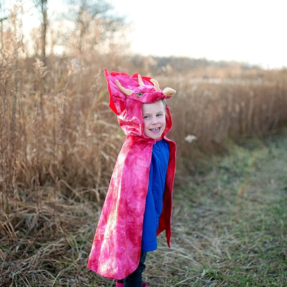 Triceratops Hooded Cape