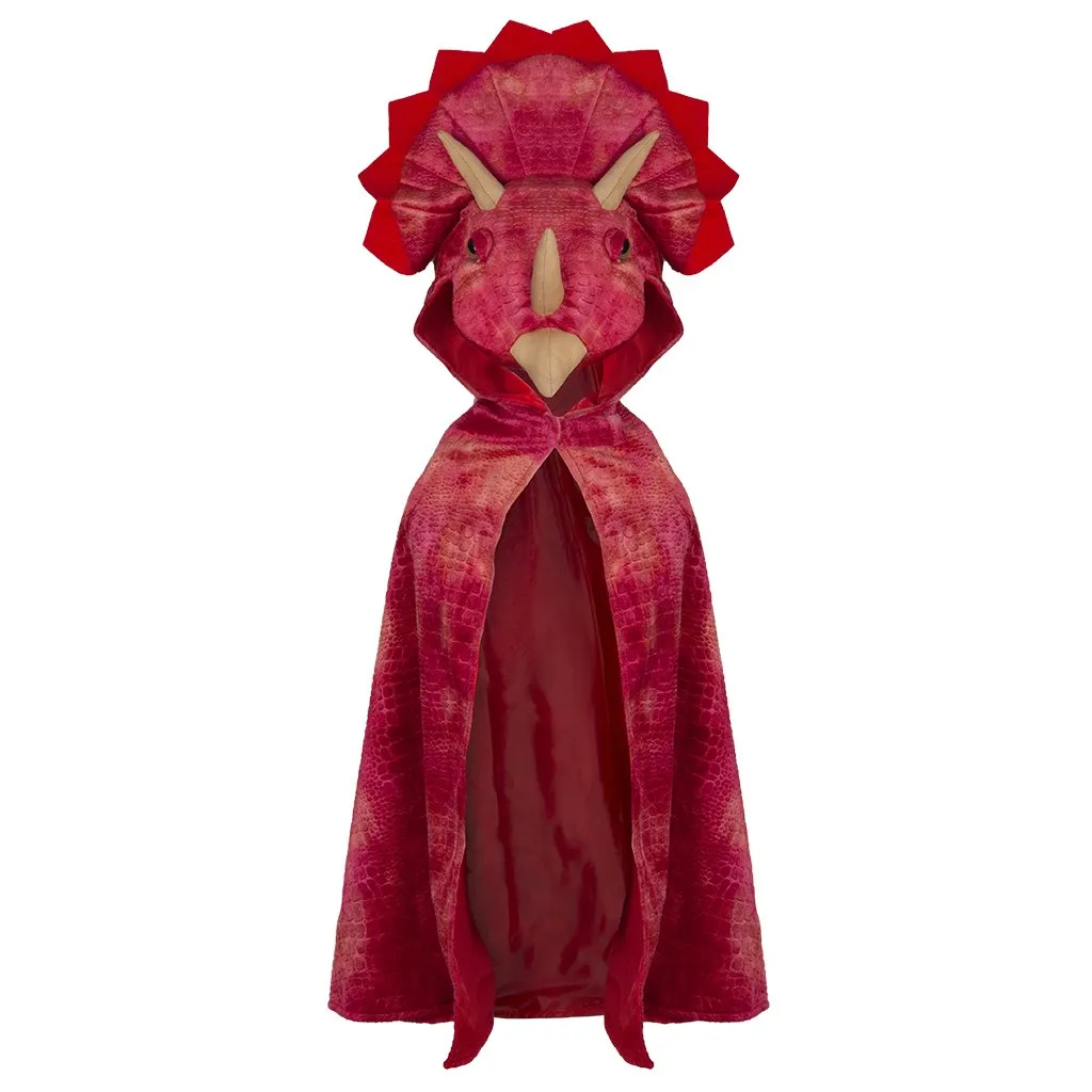 Triceratops Hooded Cape