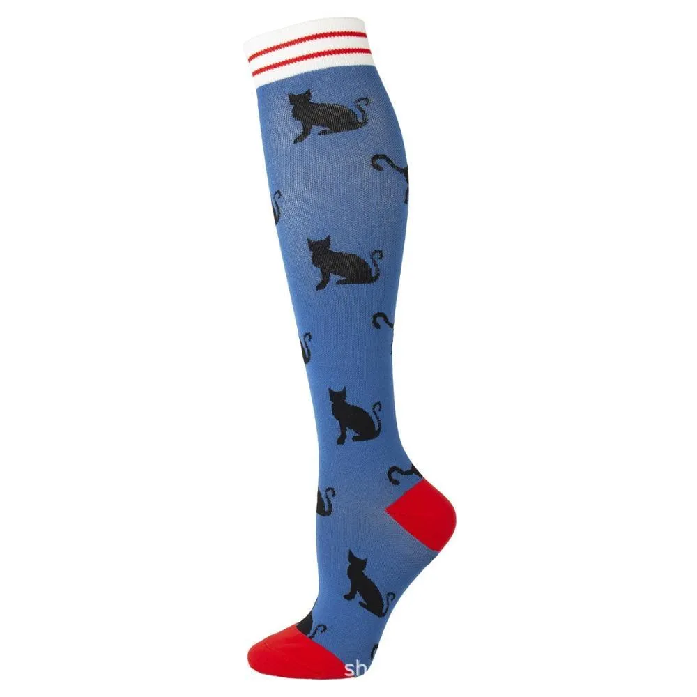 Unisex Support Nylon High Pressure Compression Stockings