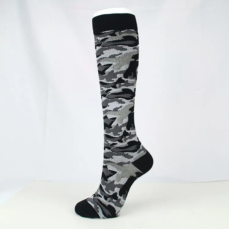 Unisex Support Nylon High Pressure Compression Stockings
