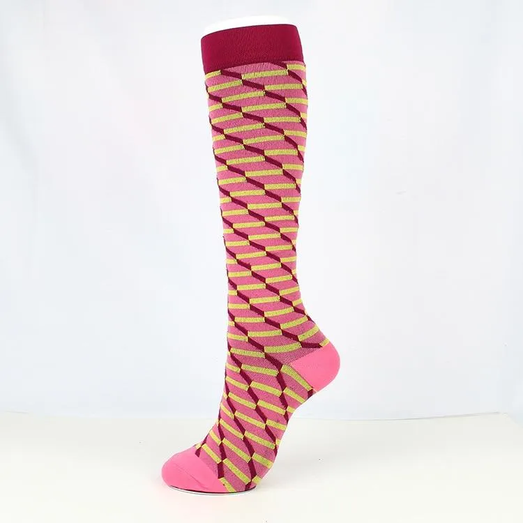 Unisex Support Nylon High Pressure Compression Stockings
