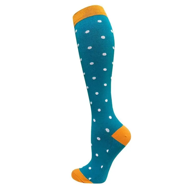Unisex Support Nylon High Pressure Compression Stockings