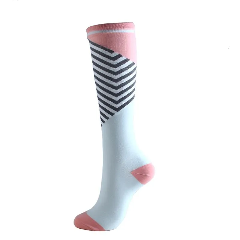 Unisex Support Nylon High Pressure Compression Stockings