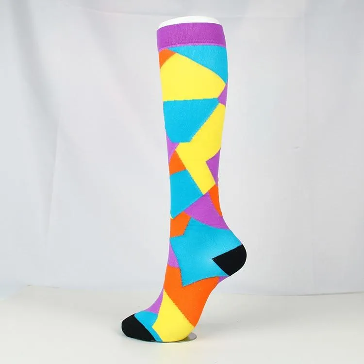 Unisex Support Nylon High Pressure Compression Stockings
