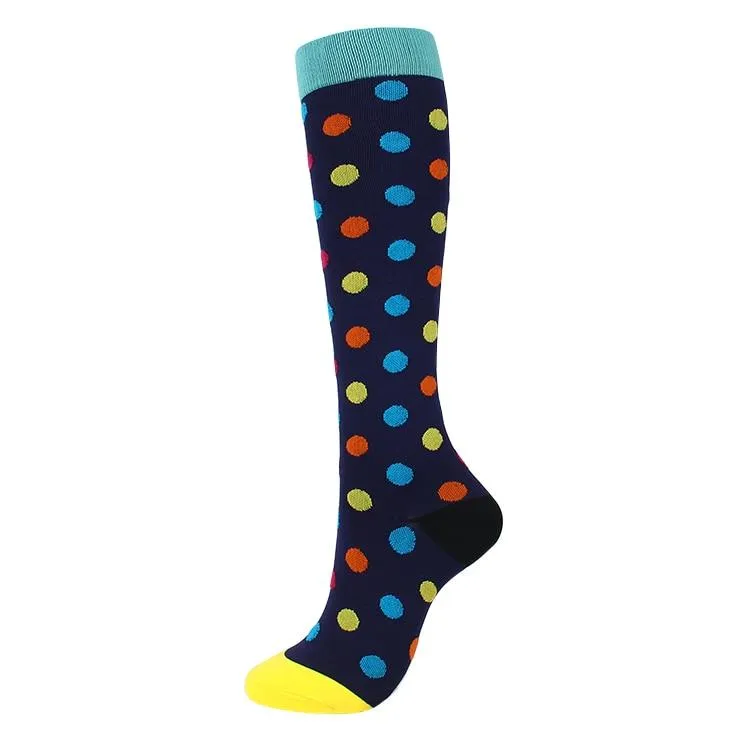 Unisex Support Nylon High Pressure Compression Stockings