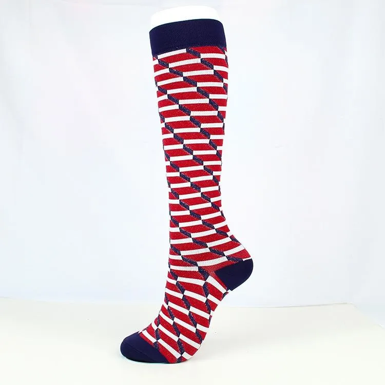 Unisex Support Nylon High Pressure Compression Stockings