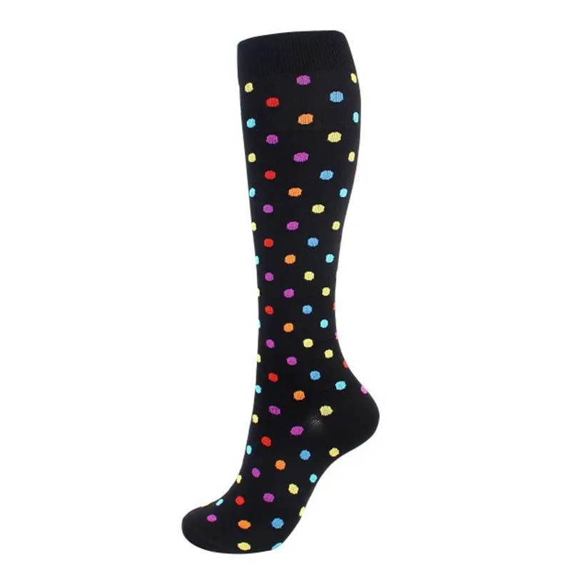 Unisex Support Nylon High Pressure Compression Stockings