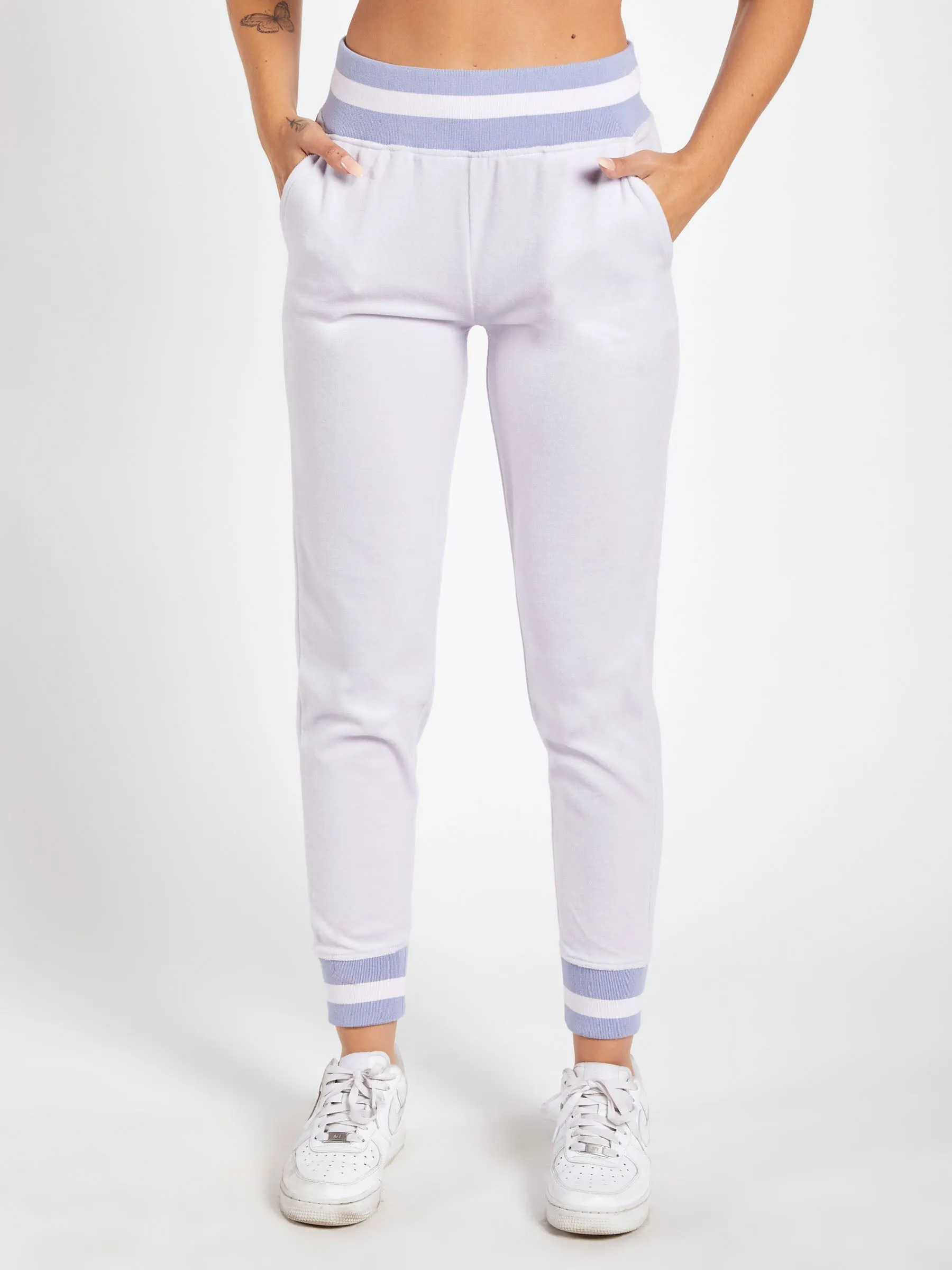 Velour Track Jogger